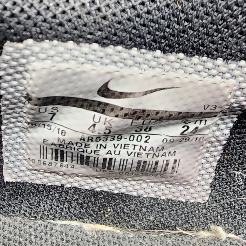 Nike AF 1 Platform black Size 7 - Picture 4 of 4
